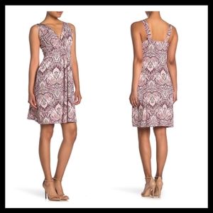 🆕 Papillon Paisley Print Grecian Dress - XL